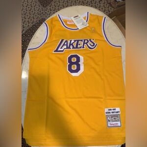 NWT Mitchell & Ness Hardwood Classics Kobe #8 jersey